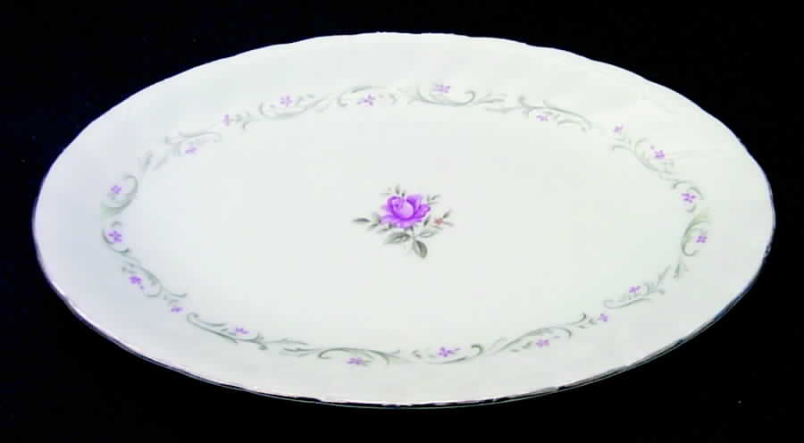 Royal Swirl Relish/Gravy Underplate by Fine China of Japan-1