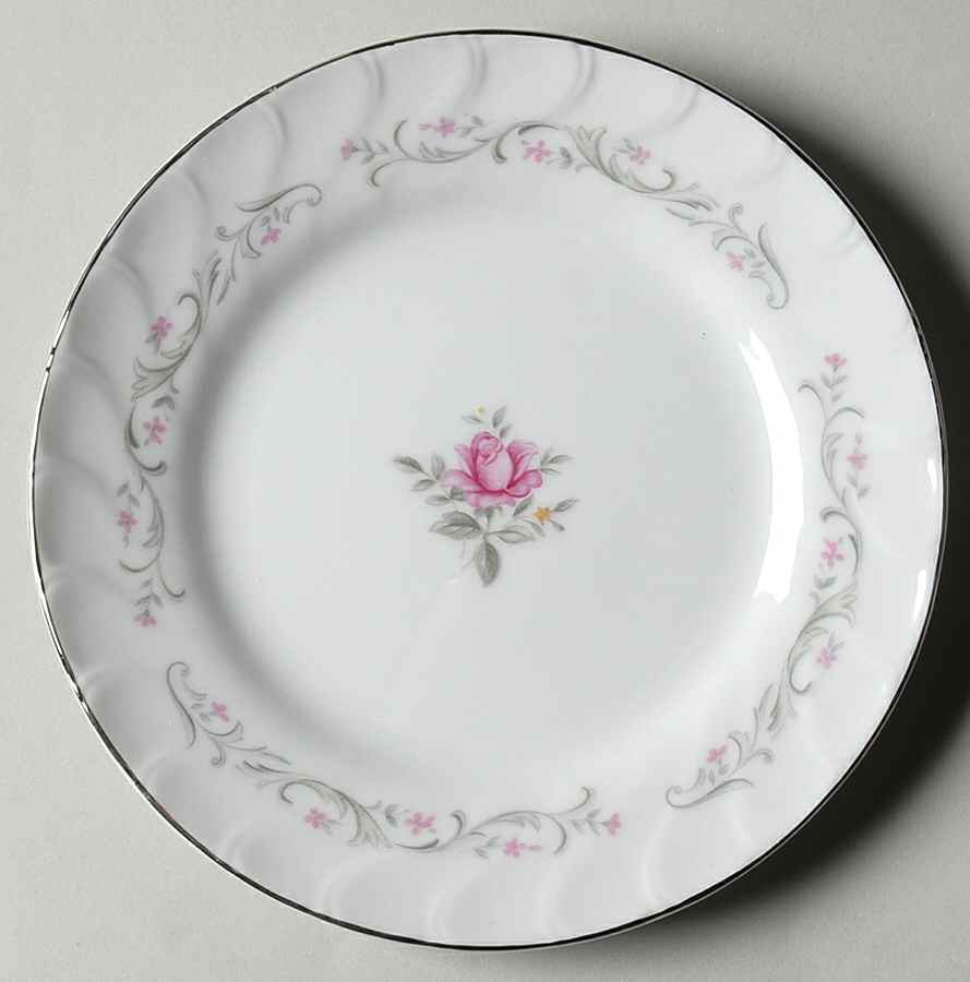 Royal Swirl Bread & Butter Plate by Fine China of Japan-1