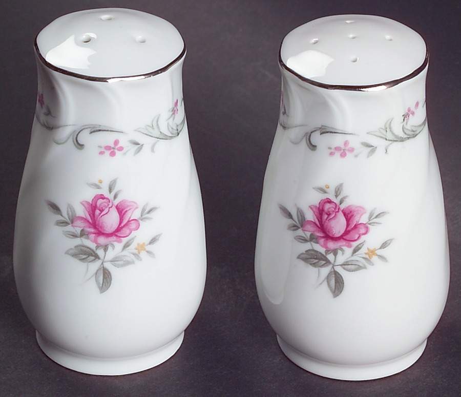 Royal Swirl Salt & Pepper Set by Fine China of Japan-1