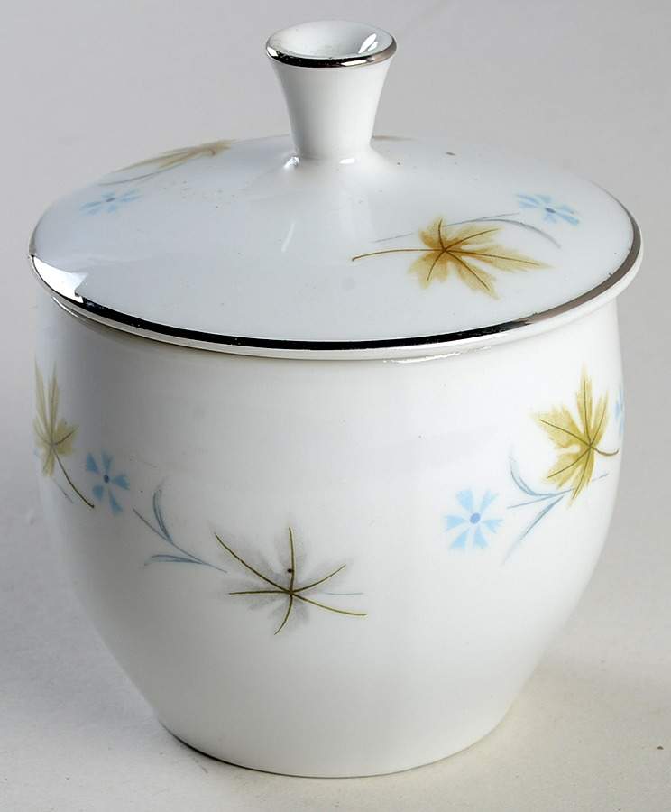 Rutland Sugar Bowl & Lid by Fine China of Japan-1