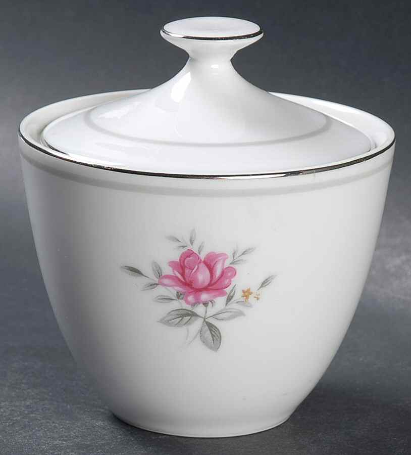 Serenity Sugar Bowl & Lid by Fine China of Japan-1
