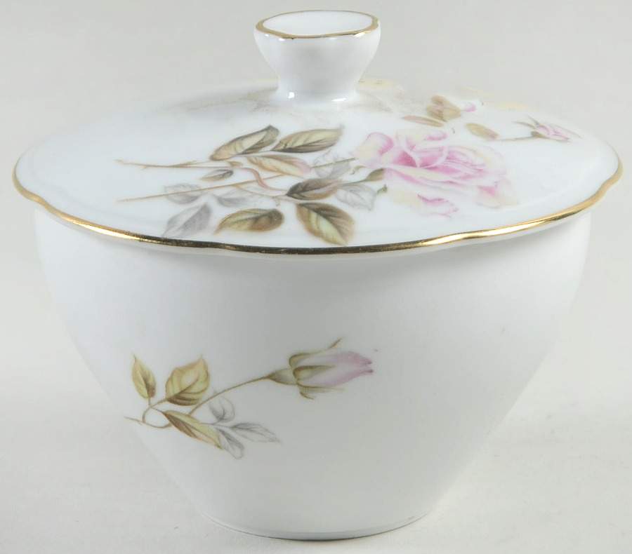 Seville Sugar Bowl & Lid by Fine China of Japan-1