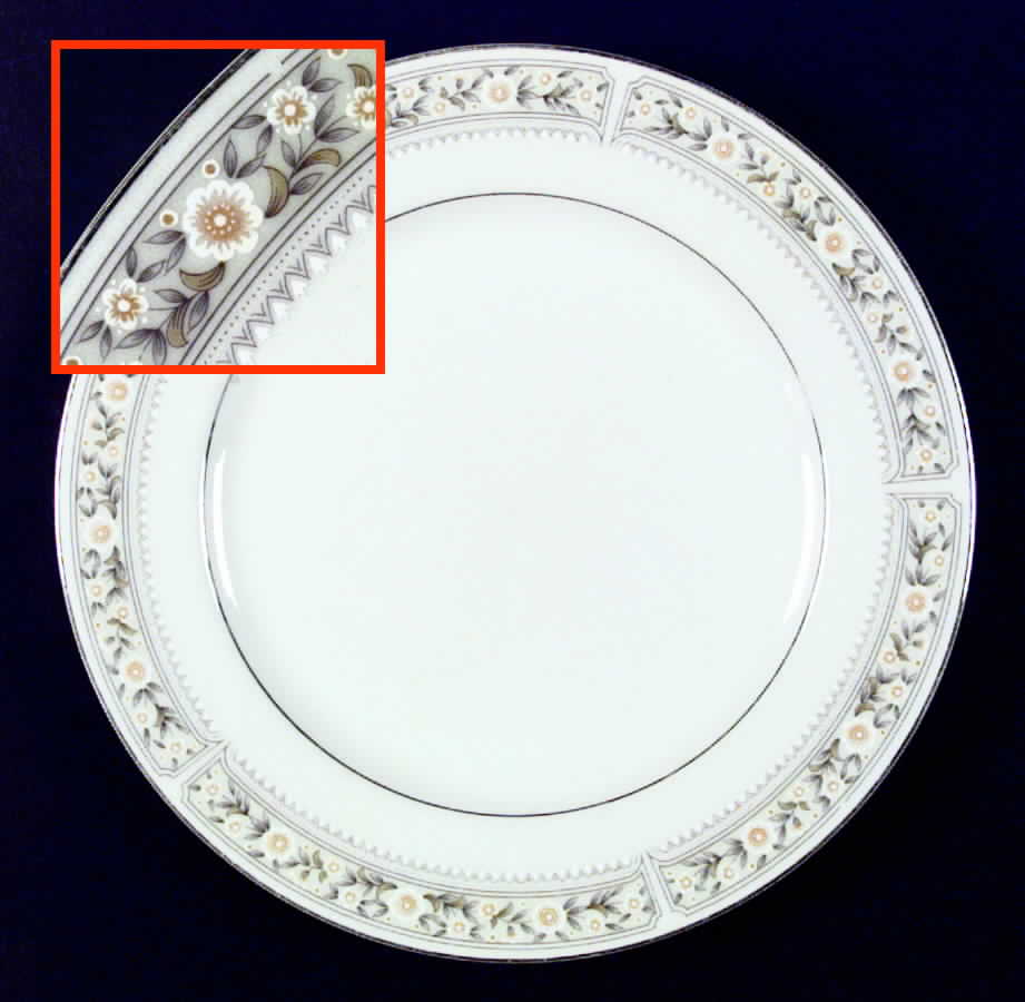 Sherwood Dinner Plate by Fine China of Japan-1