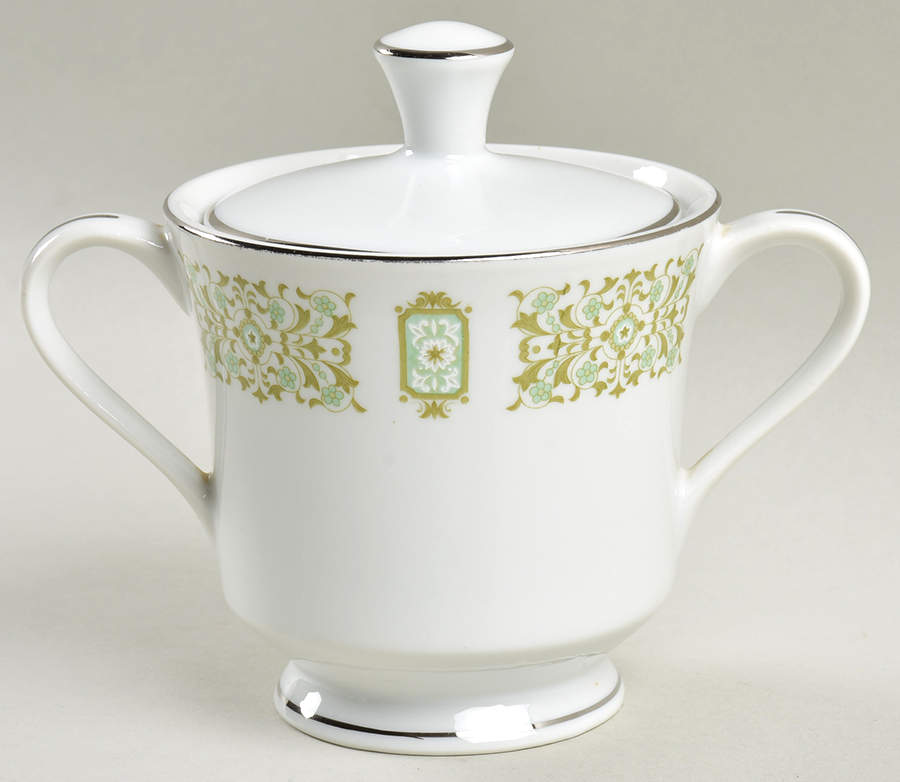 Sherwood Sugar Bowl & Lid by Fine China of Japan-1