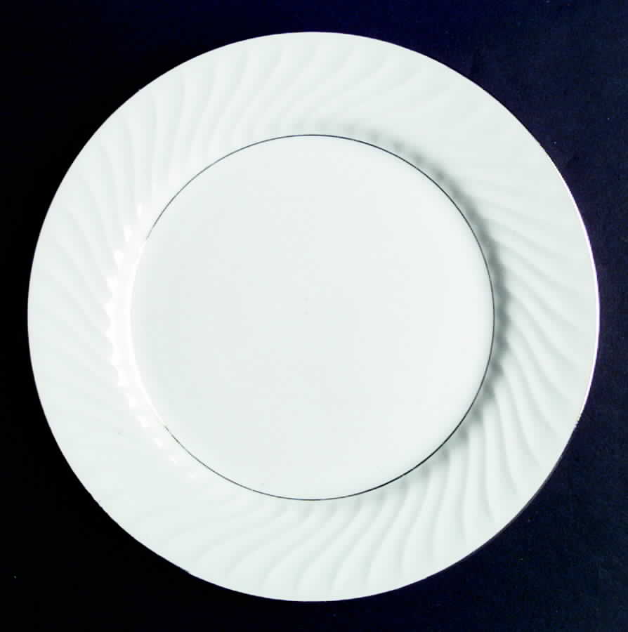 Silhouette Dinner Plate by Fine China of Japan-1
