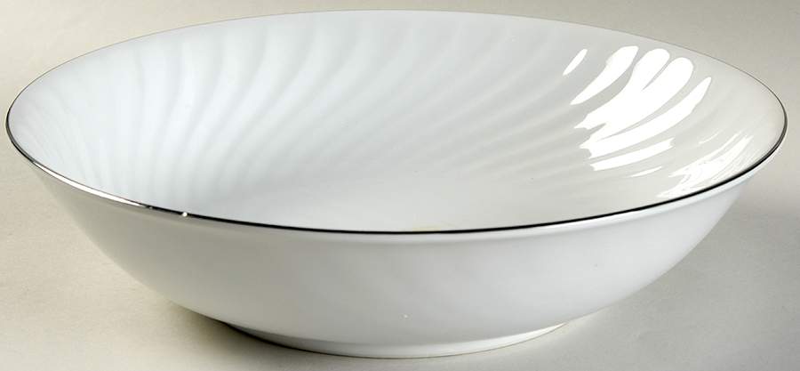 Silhouette 9" Round Vegetable Bowl by Fine China of Japan-1