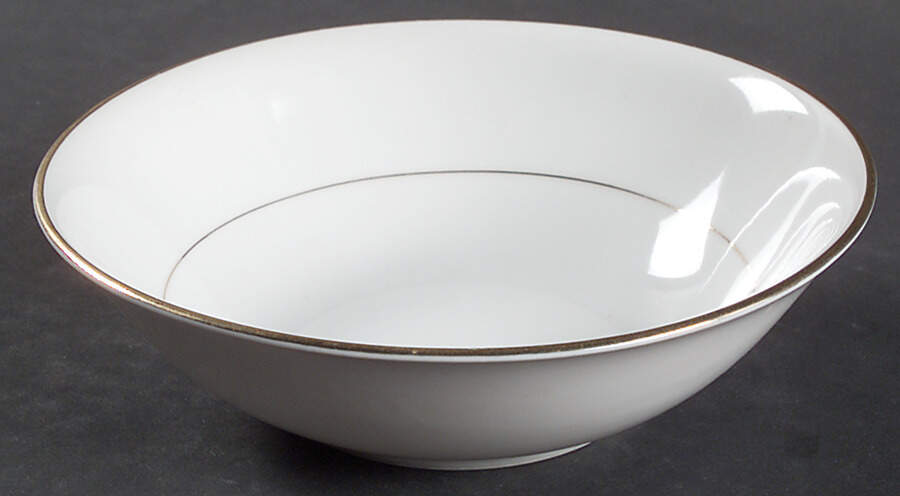 Sonnet (Gold Trim) Coupe Cereal Bowl by Fine China of Japan-1