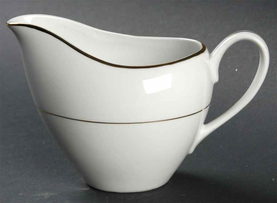 Sonnet (Gold Trim) Creamer by Fine China of Japan-1