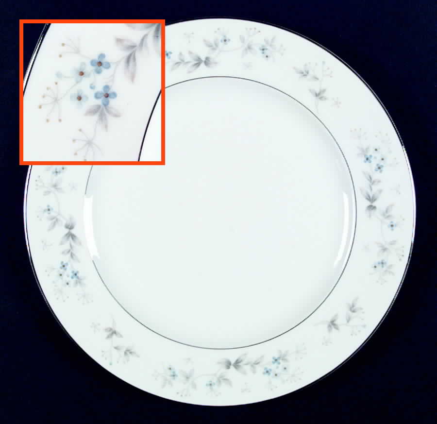 Springtime Dinner Plate by Fine China of Japan-1