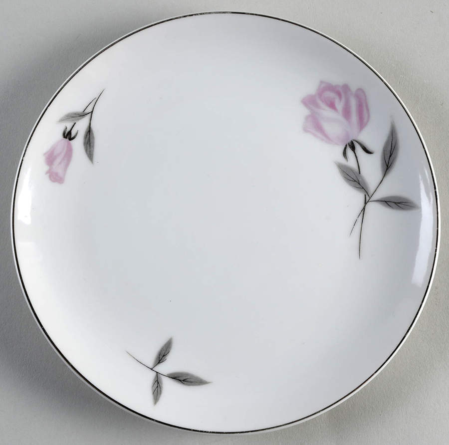 Sweetheart Rose Salad Plate by Fine China of Japan-1