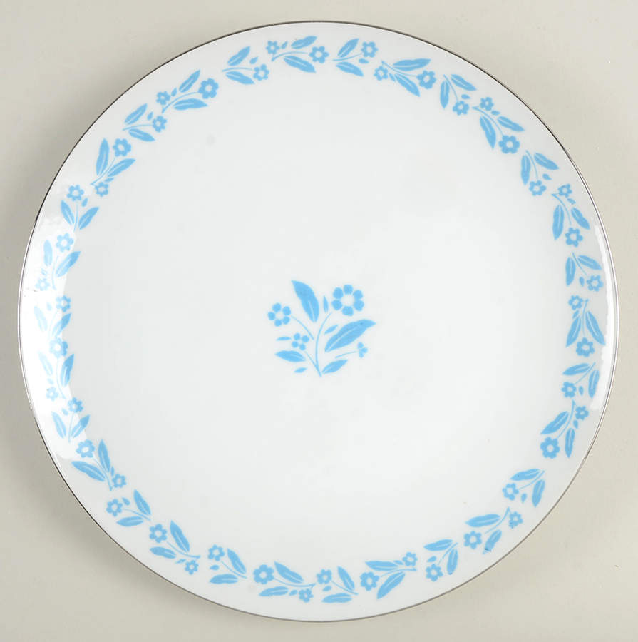 Symphony In Blue Dinner Plate by Fine China of Japan-1