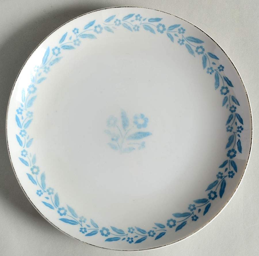 Symphony In Blue Salad Plate by Fine China of Japan-1