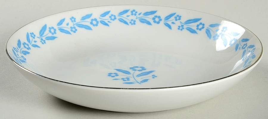 Symphony In Blue Coupe Soup Bowl by Fine China of Japan-1