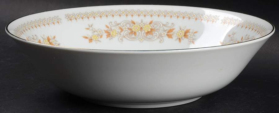 Symphony 9" Round Vegetable Bowl by Fine China of Japan-1
