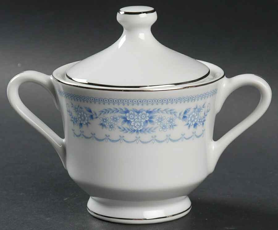 Temptation Sugar Bowl & Lid by Fine China of Japan-1