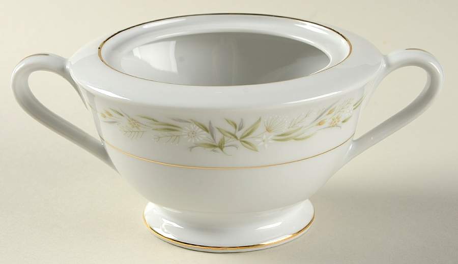 Tiara Sugar Bowl No Lid by Fine China of Japan-1