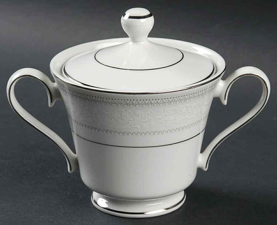 Trousseau Sugar Bowl & Lid by Fine China of Japan-1