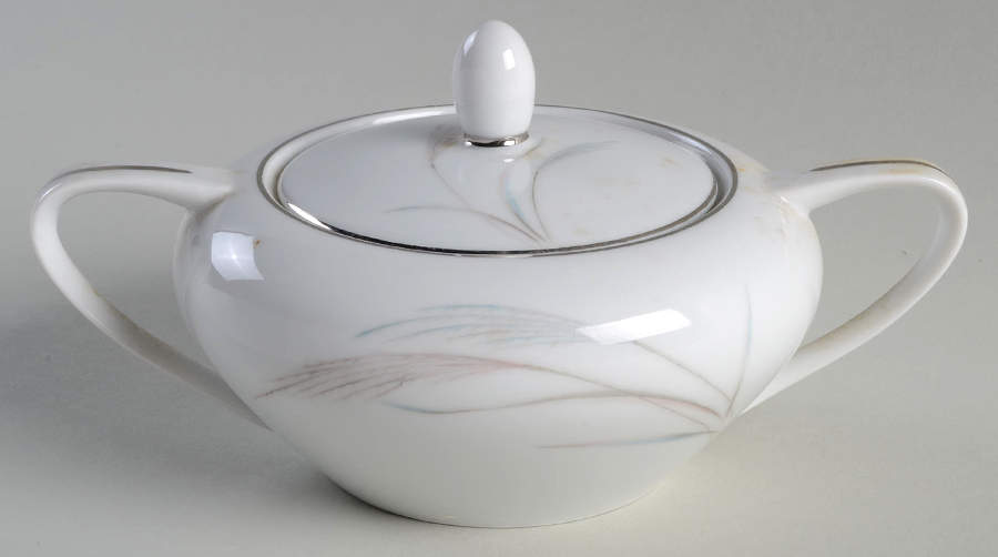 Trade Wind Sugar Bowl & Lid by Fine China of Japan-1