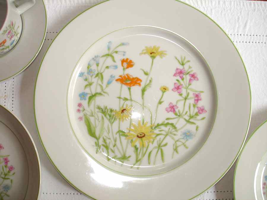 Vanity Salad Plate by Fine China of Japan-1