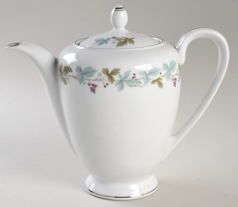 Vintage Coffee Pot & Lid by Fine China of Japan-1