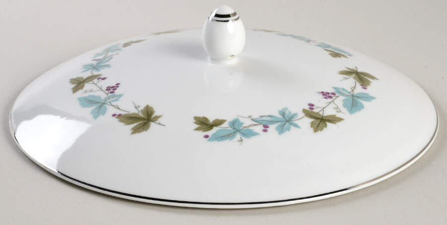 Vintage Lid for Round Vegetable by Fine China of Japan-1