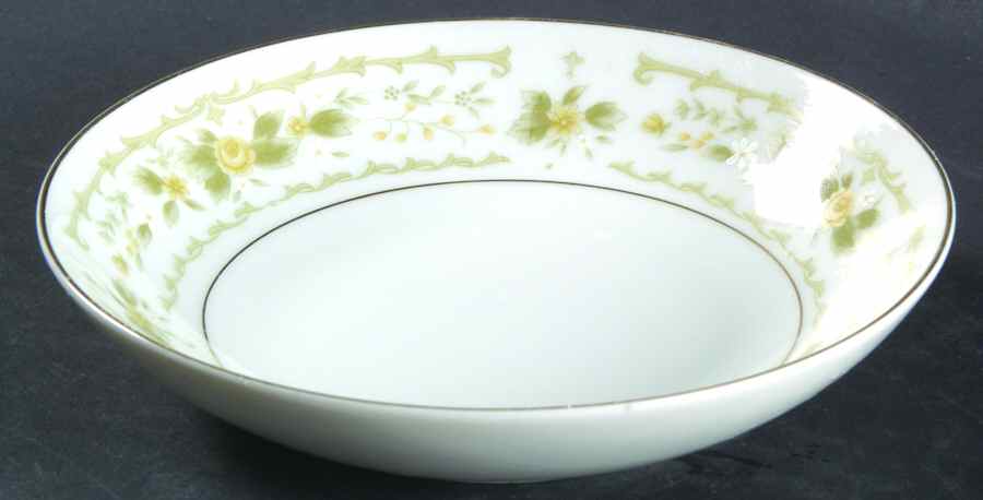 Waverly Fruit/Dessert (Sauce) Bowl by Fine China of Japan-1