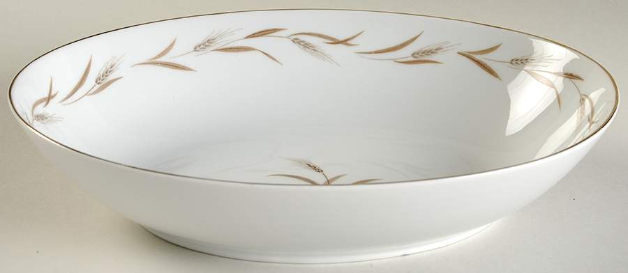 Wheat 10" Oval Vegetable Bowl by JCPenney-1