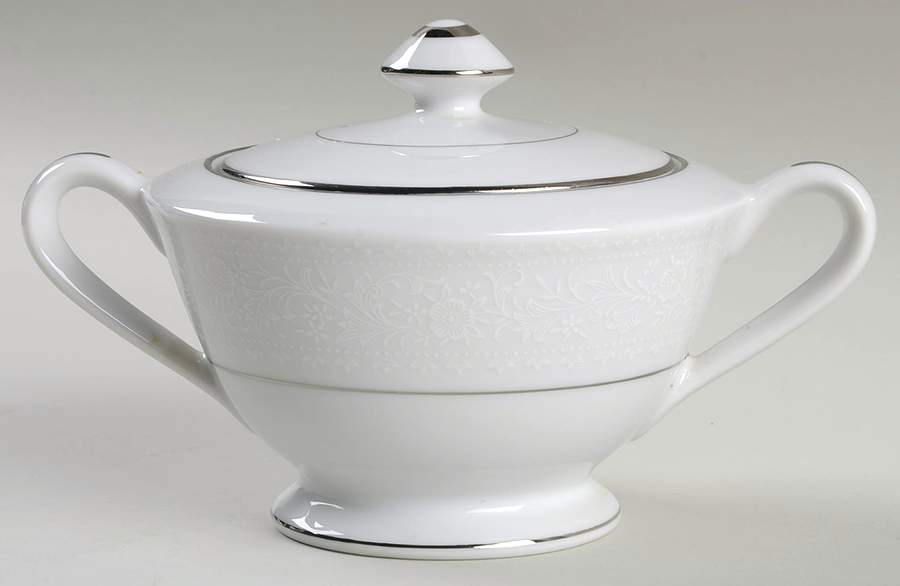 Whitehall Sugar Bowl & Lid by Fine China of Japan-1