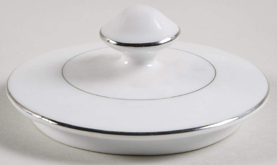 White Mist Lid for Sugar Bowl by Fine China of Japan-1