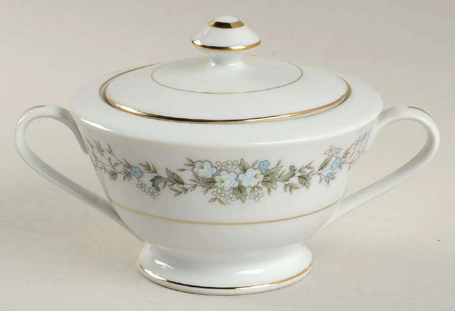 Windsor Sugar Bowl & Lid by Fine China of Japan-1