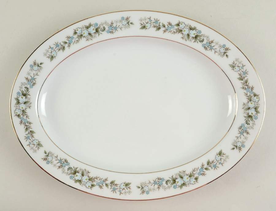 Windsor 14" Oval Serving Platter by Fine China of Japan-1