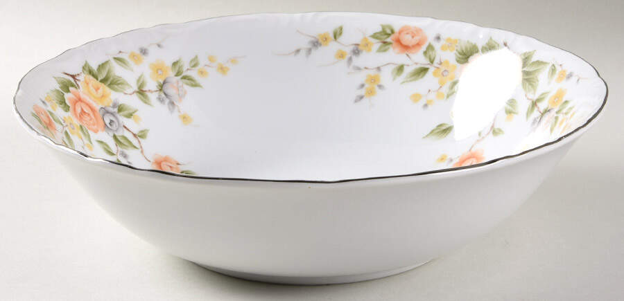 Wildwood 9" Round Vegetable Bowl by Fine China of Japan-1