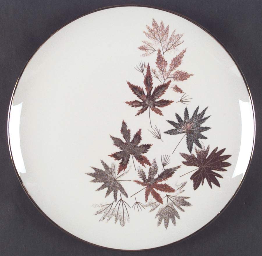 Autumn Symphony (Cream Background) Dinner Plate by Fine Arts-1