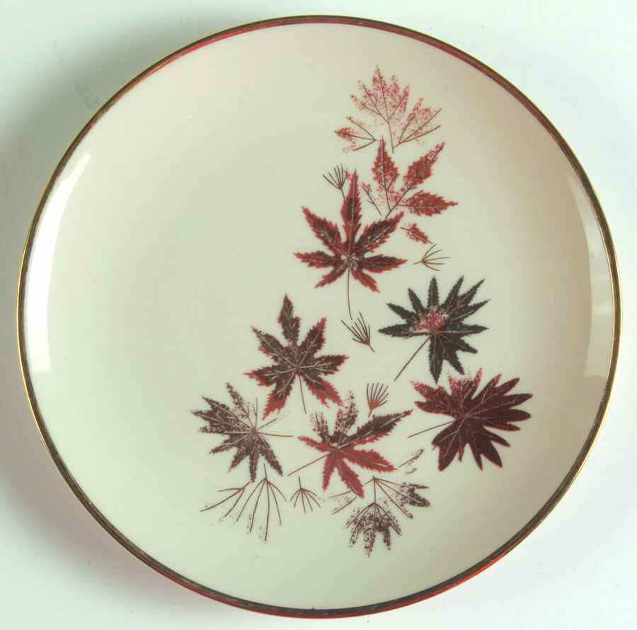 Autumn Symphony (Cream Background) Bread & Butter Plate by Fine Arts-1