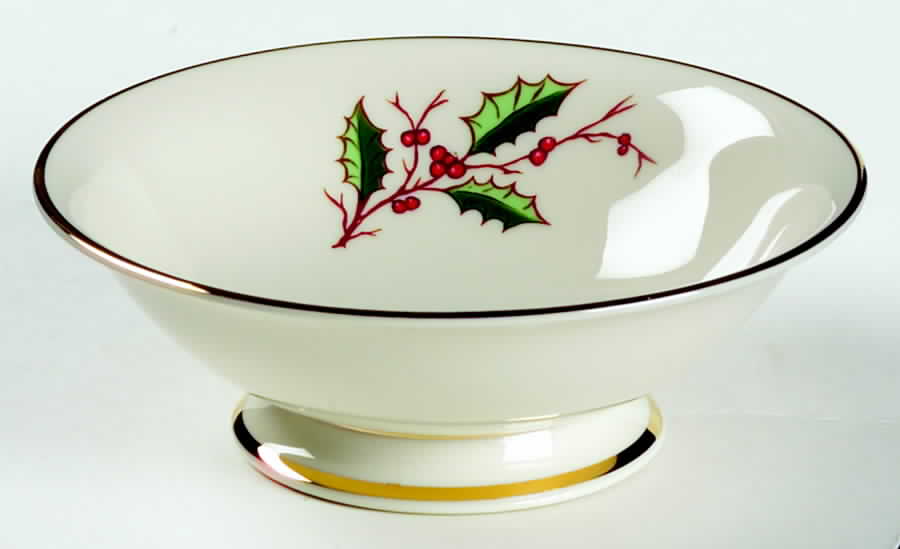 Christmas (Rim) Coupe Cereal Bowl by Fine Arts-1