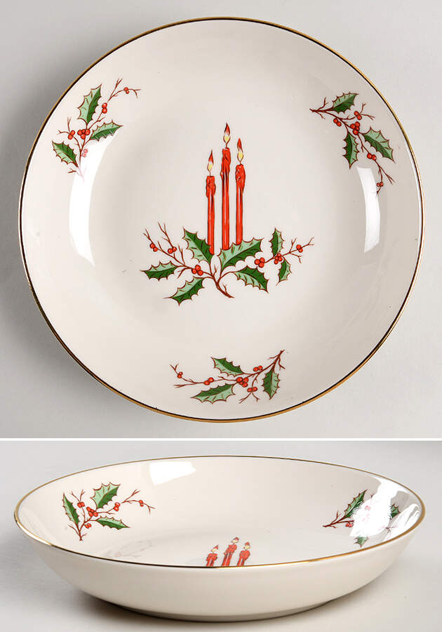 Christmas (Coupe) Coupe Soup Bowl by Fine Arts-1