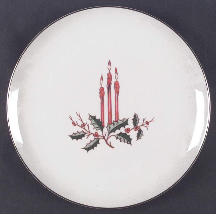 Christmas (Coupe) Dinner Plate by Fine Arts-1