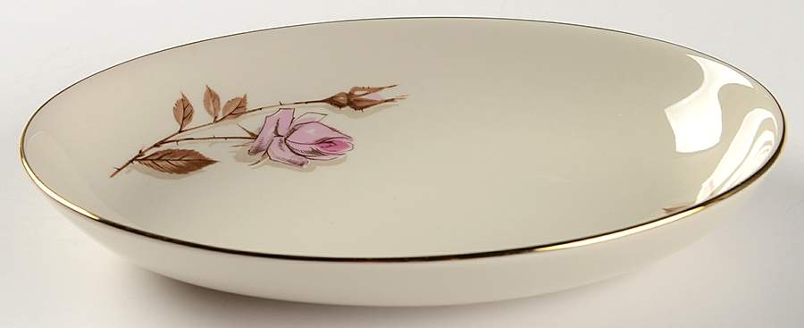 Eternal Rose 9" Oval Vegetable Bowl by Fine Arts-1
