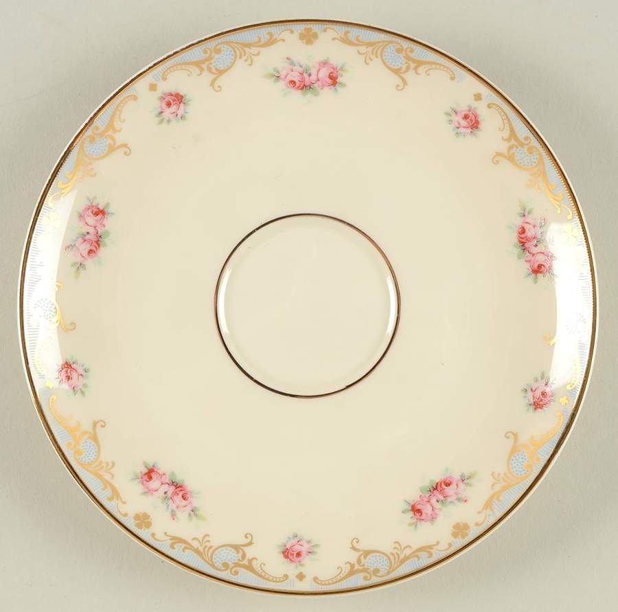 Fine Arts Rose Saucer by Fine Arts-1