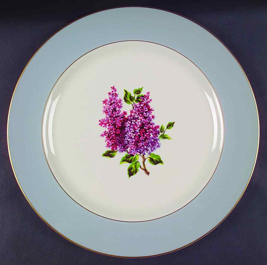 Georgian Lilac 13" Chop Plate (Round Platter) by Fine Arts-1
