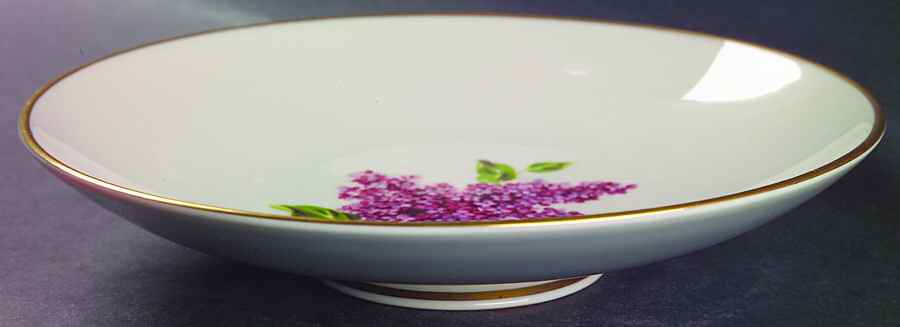 Georgian Lilac Round Compote (Height X Width) by Fine Arts-1