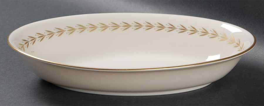 Golden Classic 8" Oval Vegetable Bowl by Fine Arts-1