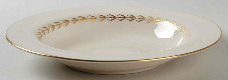 Golden Classic Large Rim Soup Bowl by Fine Arts-1