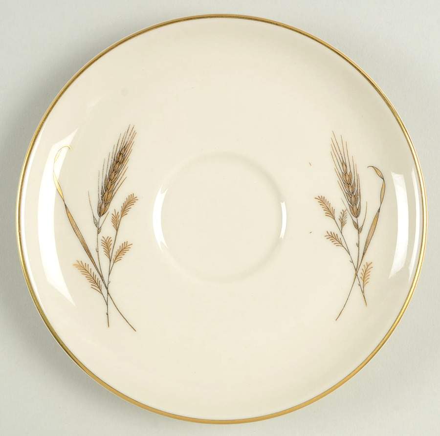 Golden Harvest Saucer by Fine Arts-1