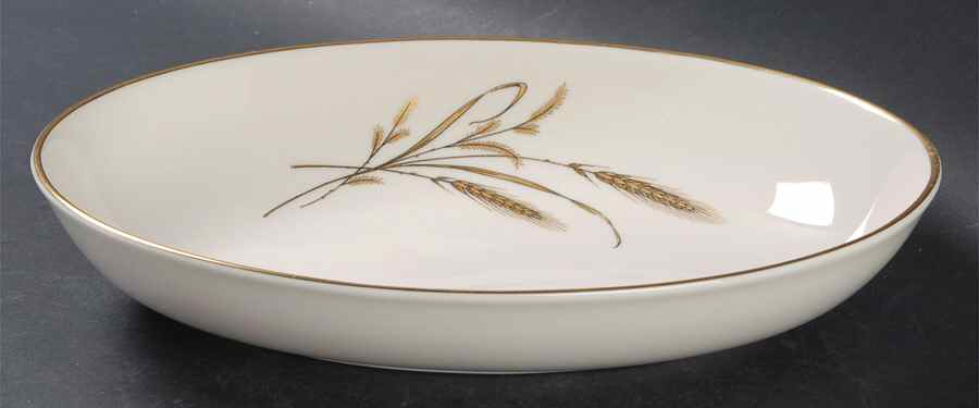 Golden Harvest 10" Oval Vegetable Bowl by Fine Arts-1