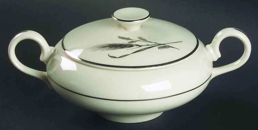 Harvest Time Sugar Bowl & Lid by Fine Arts-1