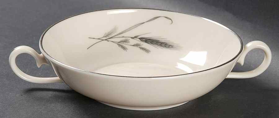 Harvest Time Flat Cream Soup Bowl by Fine Arts-1