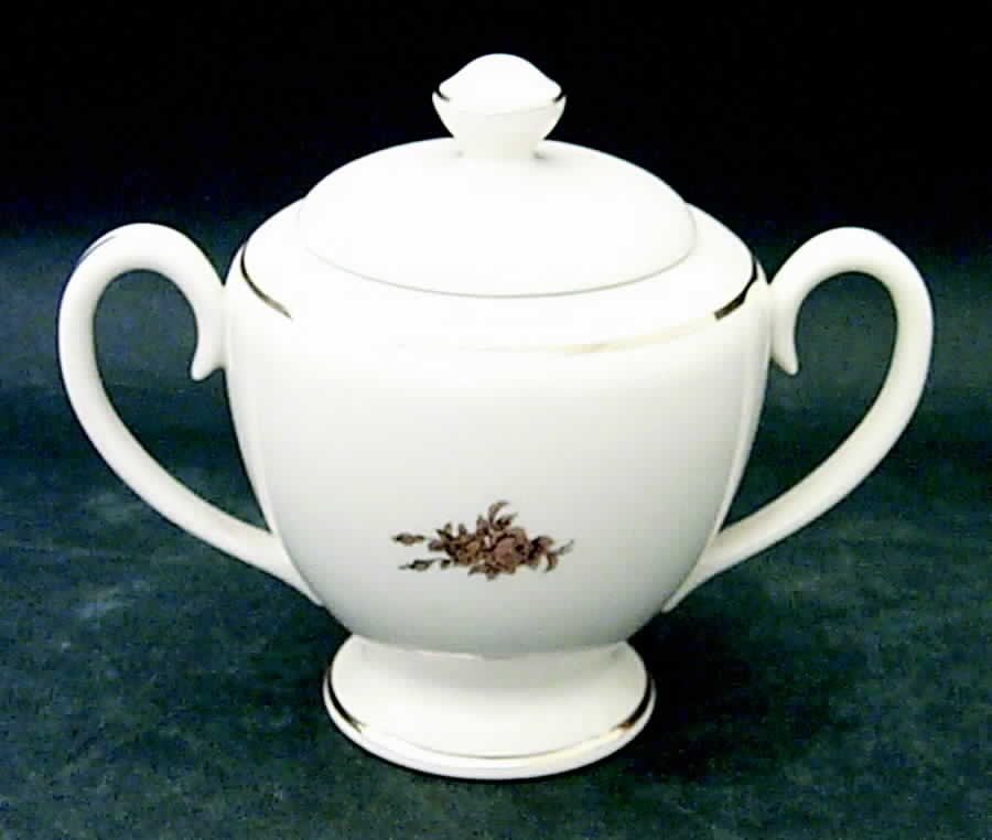 Heirloom Sugar Bowl & Lid by Fine Arts-1