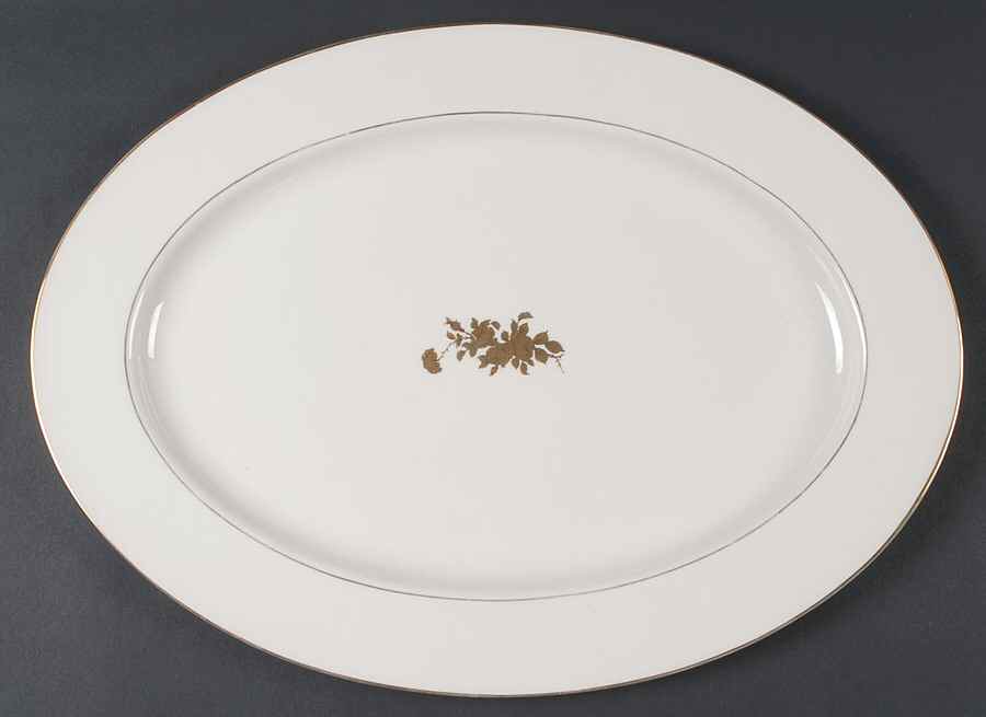 Heirloom 15" Oval Serving Platter by Fine Arts-1