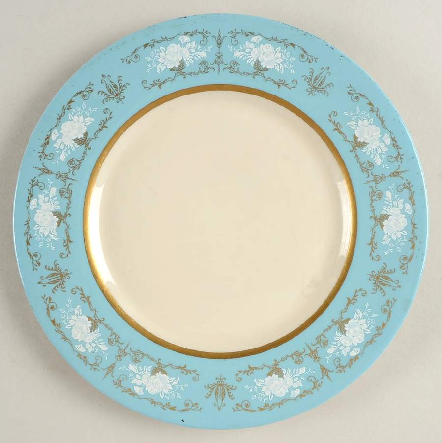 Kenwood Castle Blue Salad Plate by Fine Arts-1